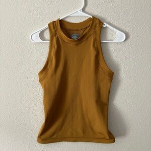 Athleta Renew Tank Top | Athletic Fit Ribbed Racer Back | Athleisure | S